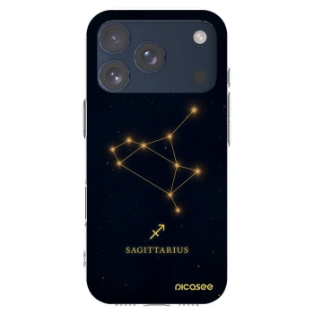 Picasee átlátszó szilikon tok az alábbi mobiltelefonokra Apple iPhone 17 Pro - SAGITTARIUS