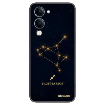 Picasee fekete szilikon tok az alábbi mobiltelefonokra Vivo Y29s 5G - SAGITTARIUS