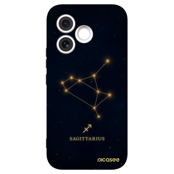 Picasee fekete szilikon tok az alábbi mobiltelefonokra Honor 600 Lite - SAGITTARIUS