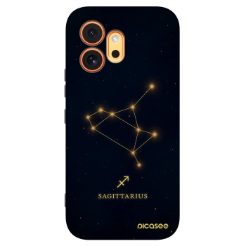 Picasee fekete szilikon tok az alábbi mobiltelefonokra Honor 600 - SAGITTARIUS