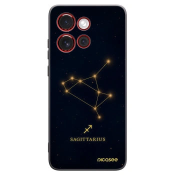 Picasee fekete szilikon tok az alábbi mobiltelefonokra Motorola Edge 60 Neo 5G - SAGITTARIUS
