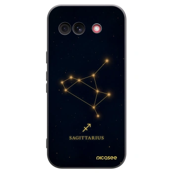 Picasee fekete szilikon tok az alábbi mobiltelefonokra Google Pixel 10a - SAGITTARIUS