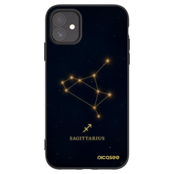 Picasee fekete szilikon tok az alábbi mobiltelefonokra Apple iPhone 11 - SAGITTARIUS