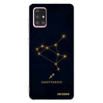 Picasee átlátszó szilikon tok az alábbi mobiltelefonokra Samsung Galaxy A71 A715F - SAGITTARIUS