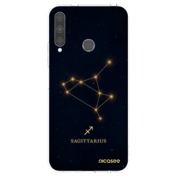 Picasee átlátszó szilikon tok az alábbi mobiltelefonokra Huawei P40 Lite E - SAGITTARIUS