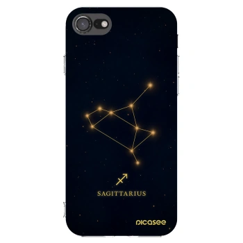 Picasee átlátszó szilikon tok az alábbi mobiltelefonokra Apple iPhone SE 2020 - SAGITTARIUS