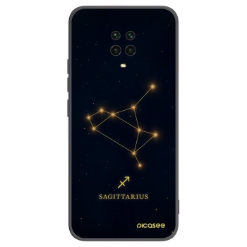 Picasee fekete szilikon tok az alábbi mobiltelefonokra Xiaomi Redmi Note 9 Pro - SAGITTARIUS