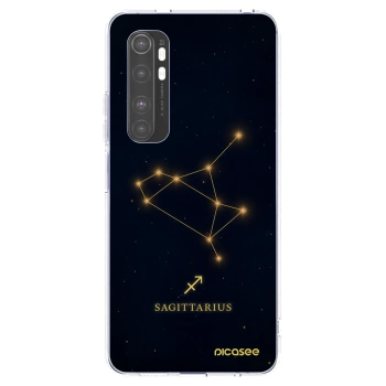 Picasee átlátszó szilikon tok az alábbi mobiltelefonokra Xiaomi Mi Note 10 Lite - SAGITTARIUS
