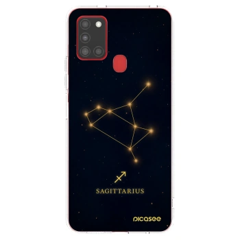 Picasee átlátszó szilikon tok az alábbi mobiltelefonokra Samsung Galaxy A21s - SAGITTARIUS