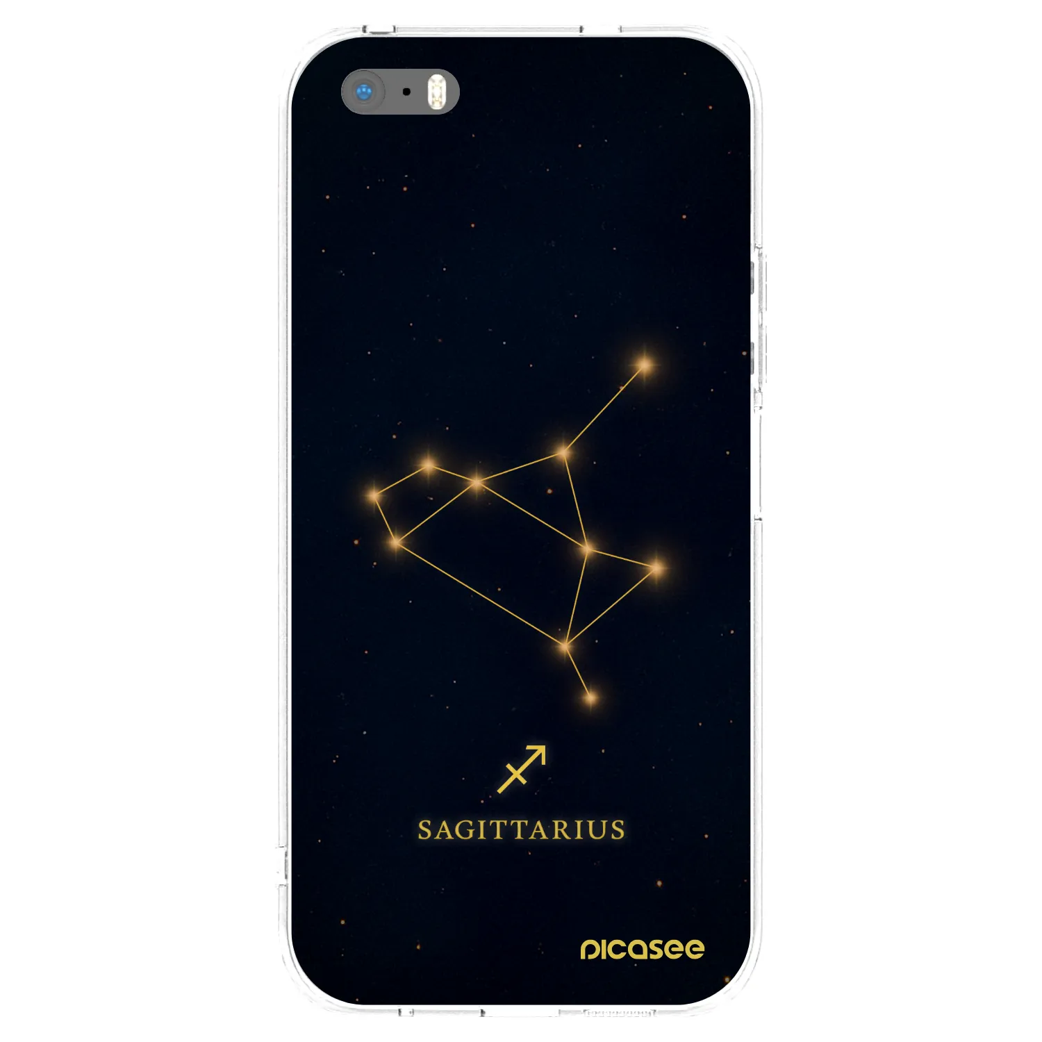 Picasee átlátszó szilikon tok az alábbi mobiltelefonokra Apple iPhone 6 Plus/6S Plus - SAGITTARIUS
