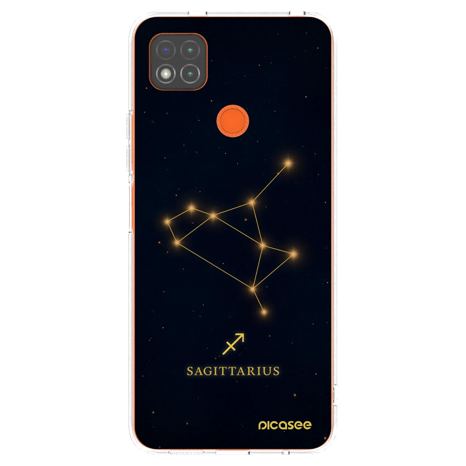 Picasee átlátszó szilikon tok az alábbi mobiltelefonokra Xiaomi Redmi 9C - SAGITTARIUS