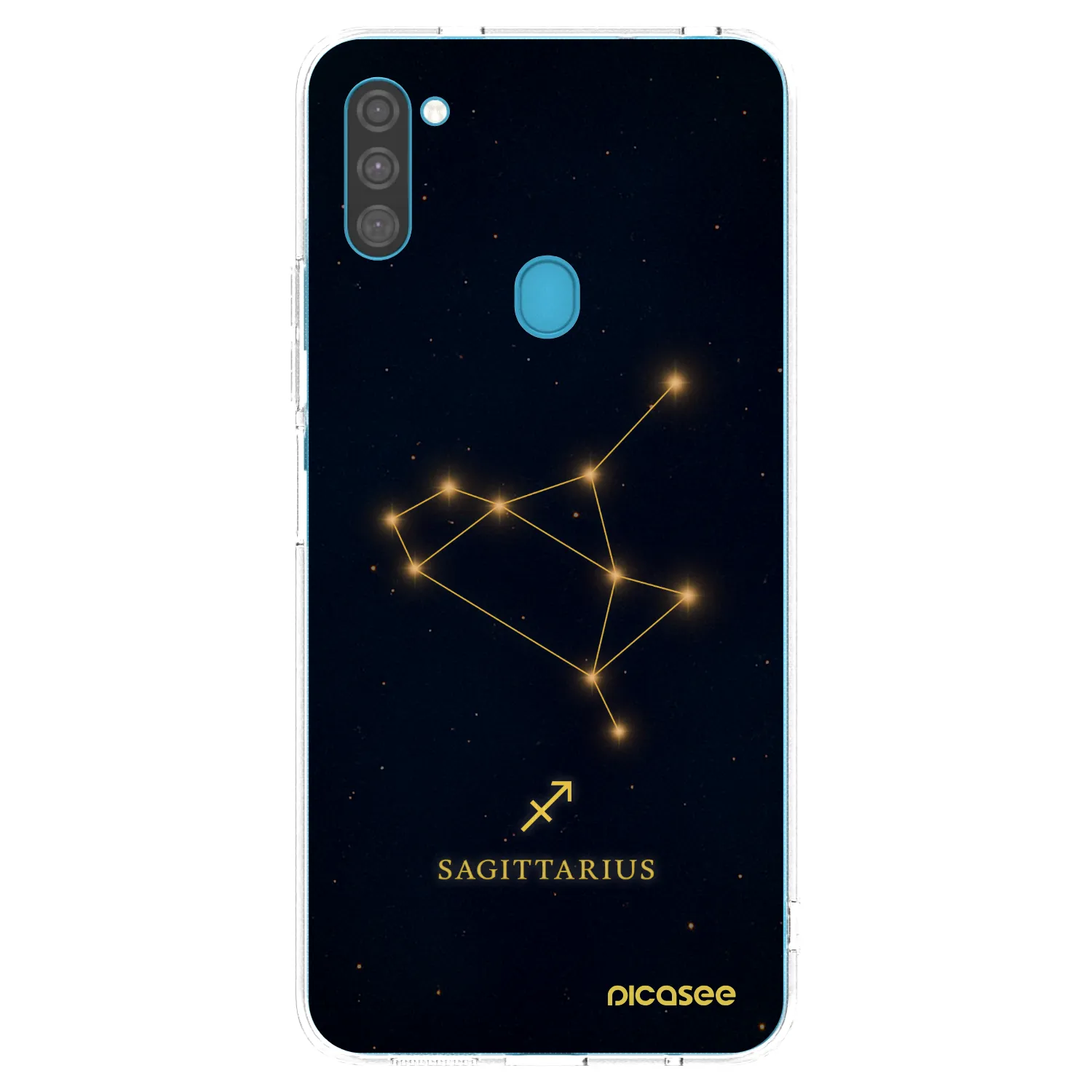 Picasee átlátszó szilikon tok az alábbi mobiltelefonokra Samsung Galaxy M11 - SAGITTARIUS