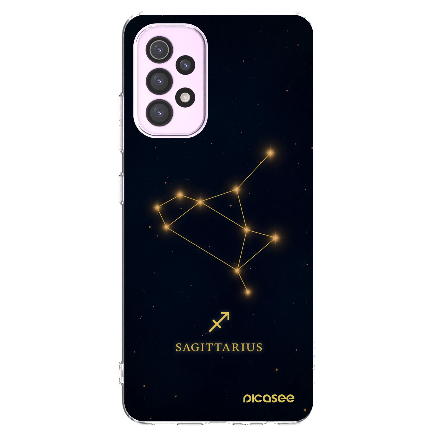 Picasee átlátszó szilikon tok az alábbi mobiltelefonokra Samsung Galaxy A32 5G A326B - SAGITTARIUS