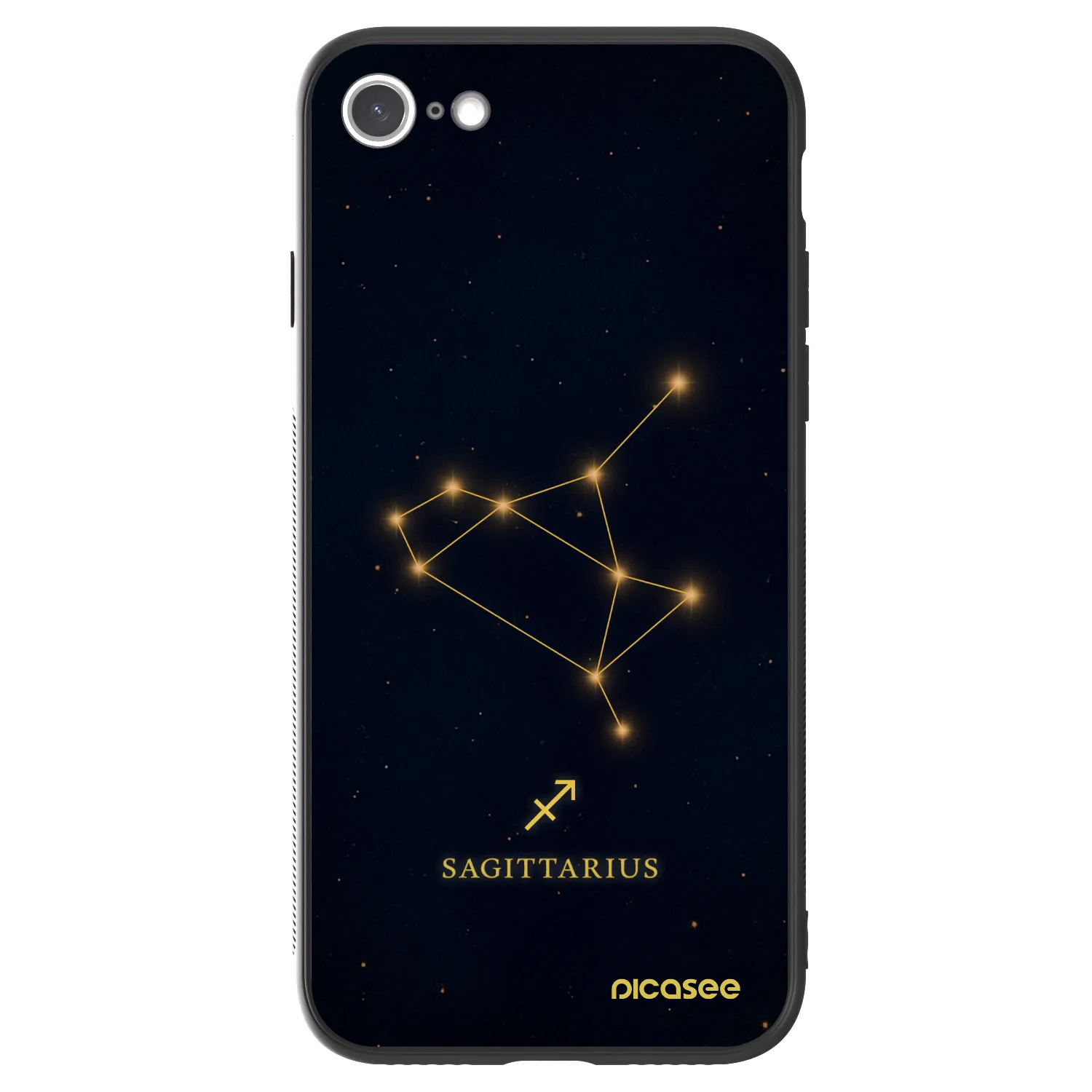 Picasee ULTIMATE CASE Apple iPhone SE 2020 - készülékre - SAGITTARIUS