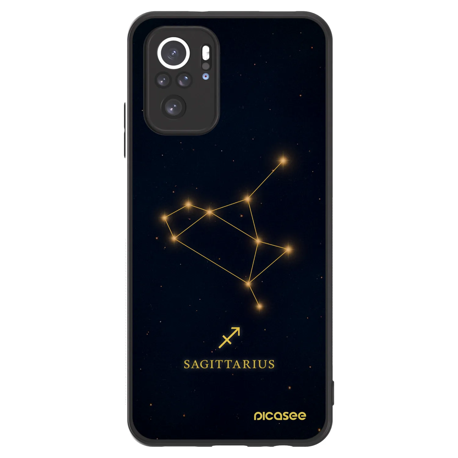 Picasee ULTIMATE CASE Xiaomi Redmi Note 10S - készülékre - SAGITTARIUS