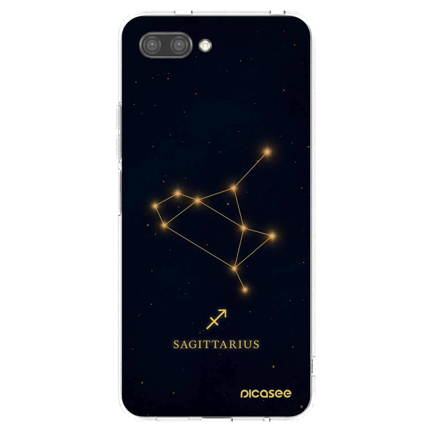 Picasee átlátszó szilikon tok az alábbi mobiltelefonokra Honor 10 - SAGITTARIUS
