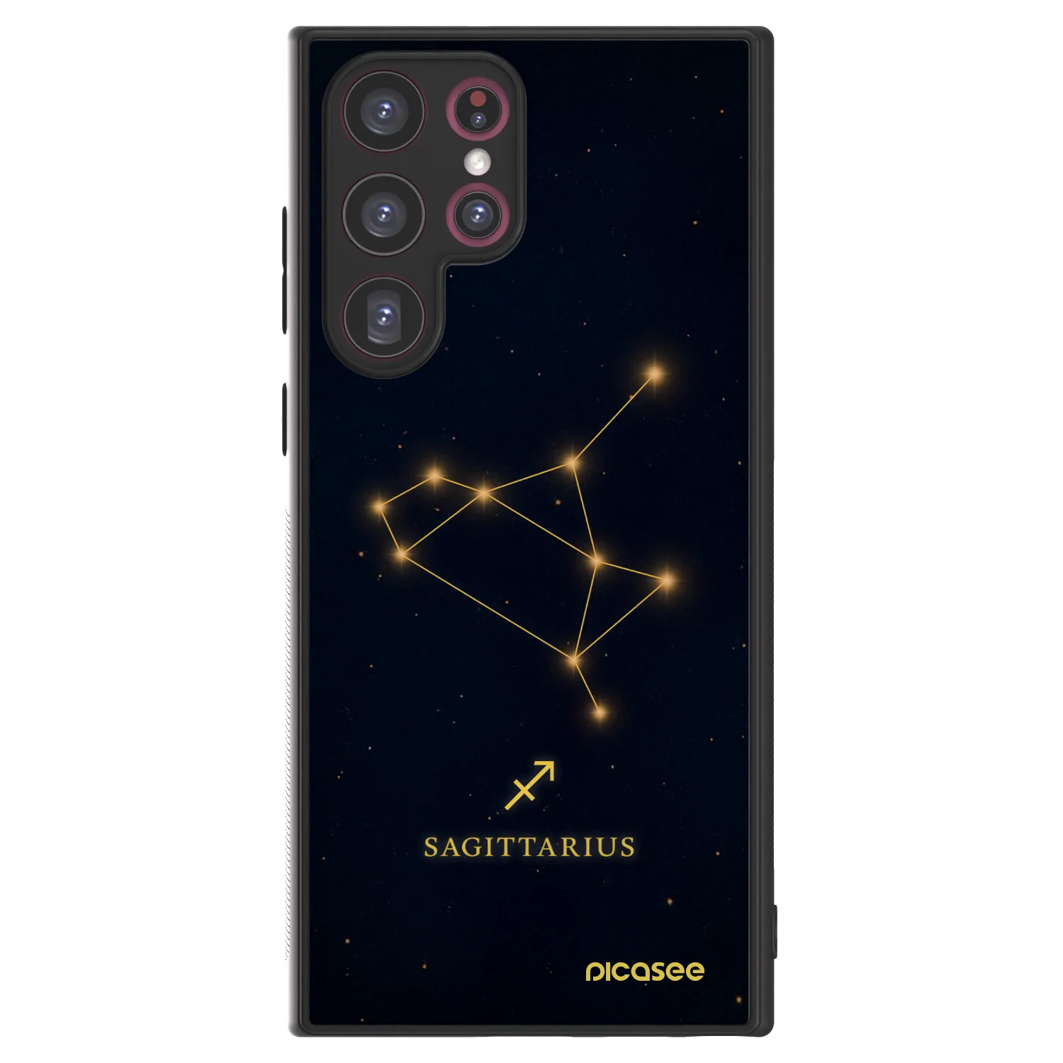 Picasee ULTIMATE CASE Samsung Galaxy S22 Ultra 5G - készülékre - SAGITTARIUS