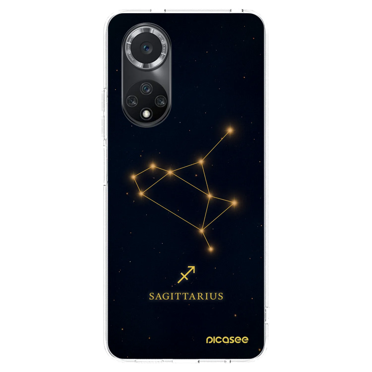 Picasee átlátszó szilikon tok az alábbi mobiltelefonokra Huawei Nova 9 SE - SAGITTARIUS