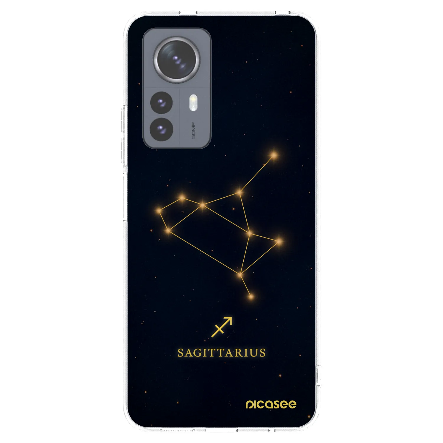 Picasee átlátszó szilikon tok az alábbi mobiltelefonokra Xiaomi 12 Pro - SAGITTARIUS