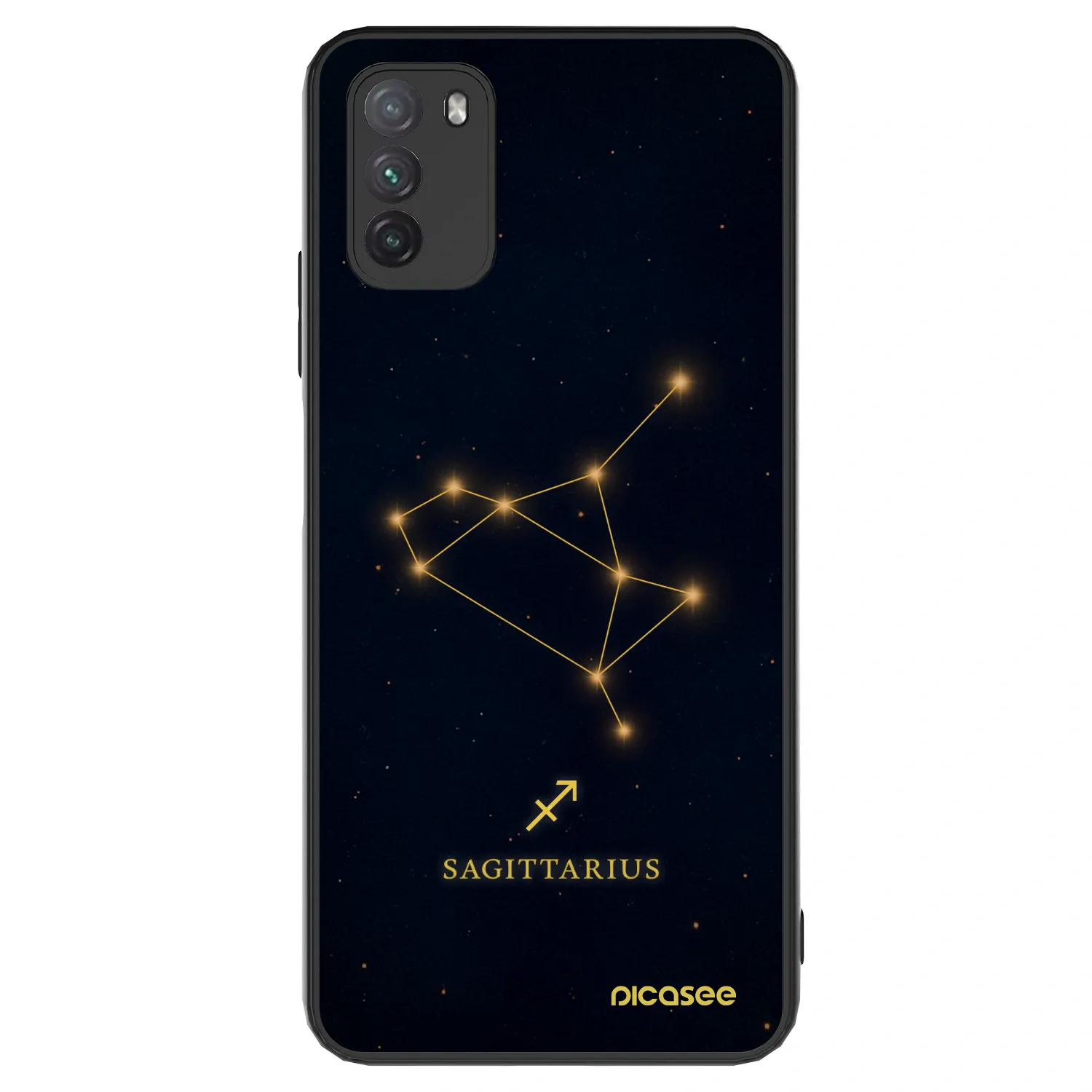 Picasee ULTIMATE CASE Xiaomi Poco M3 - készülékre - SAGITTARIUS