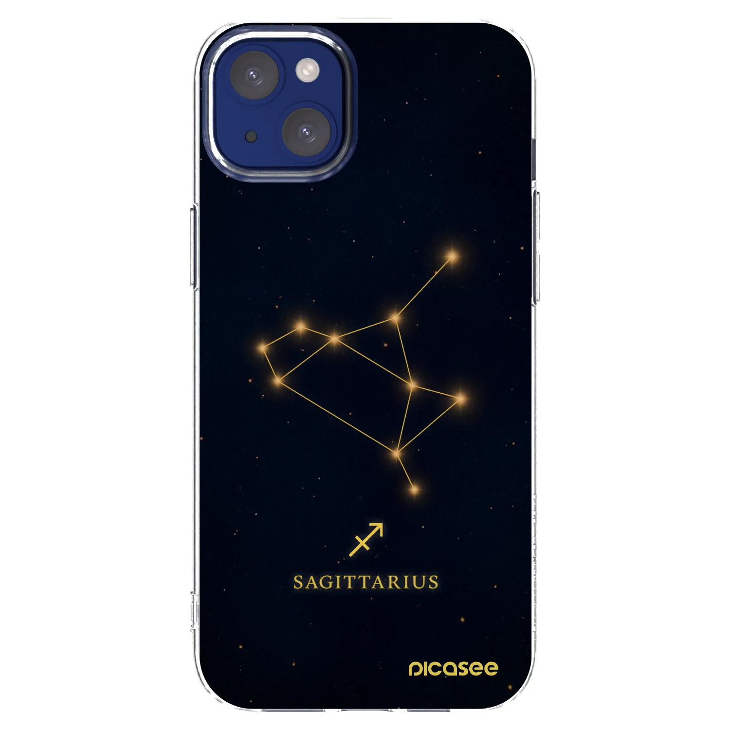 Picasee átlátszó szilikon tok az alábbi mobiltelefonokra Apple iPhone 14 Plus - SAGITTARIUS