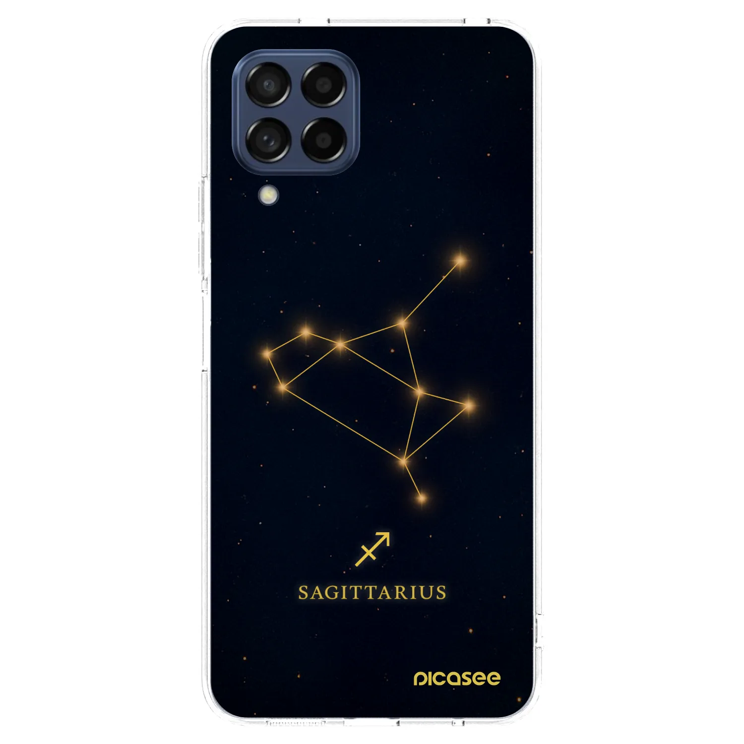 Picasee átlátszó szilikon tok az alábbi mobiltelefonokra Samsung Galaxy M53 5G - SAGITTARIUS