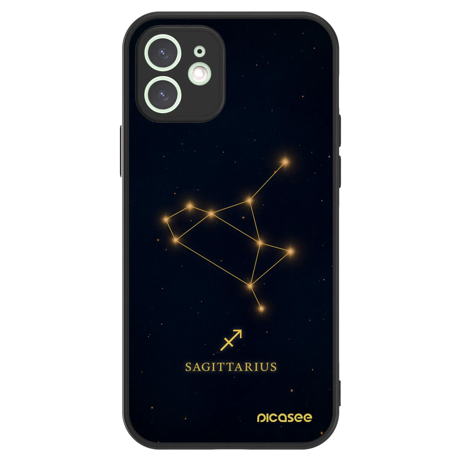 Picasee ULTIMATE CASE MagSafe Apple iPhone 12 - készülékre - SAGITTARIUS