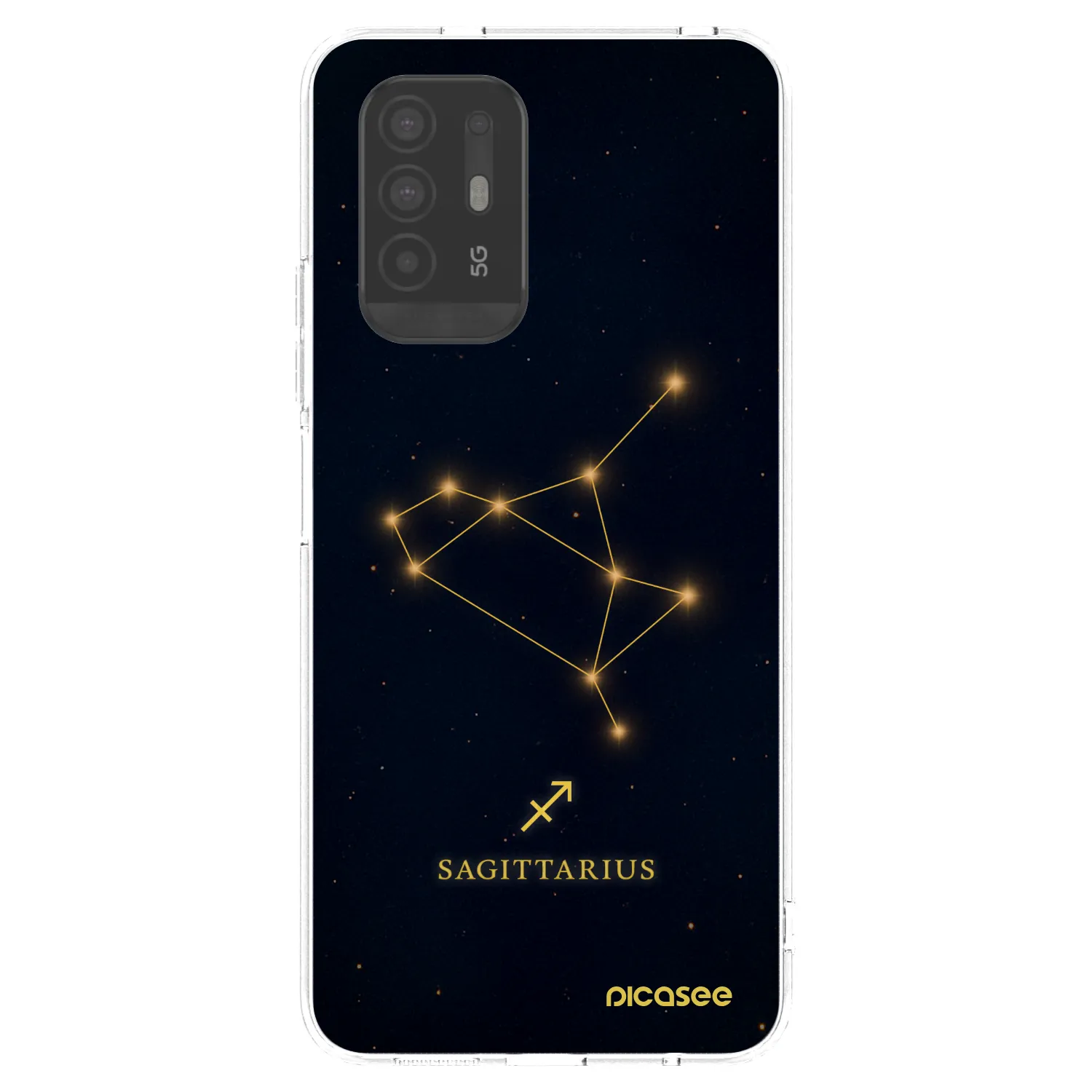 Picasee átlátszó szilikon tok az alábbi mobiltelefonokra OPPO A94 5G - SAGITTARIUS
