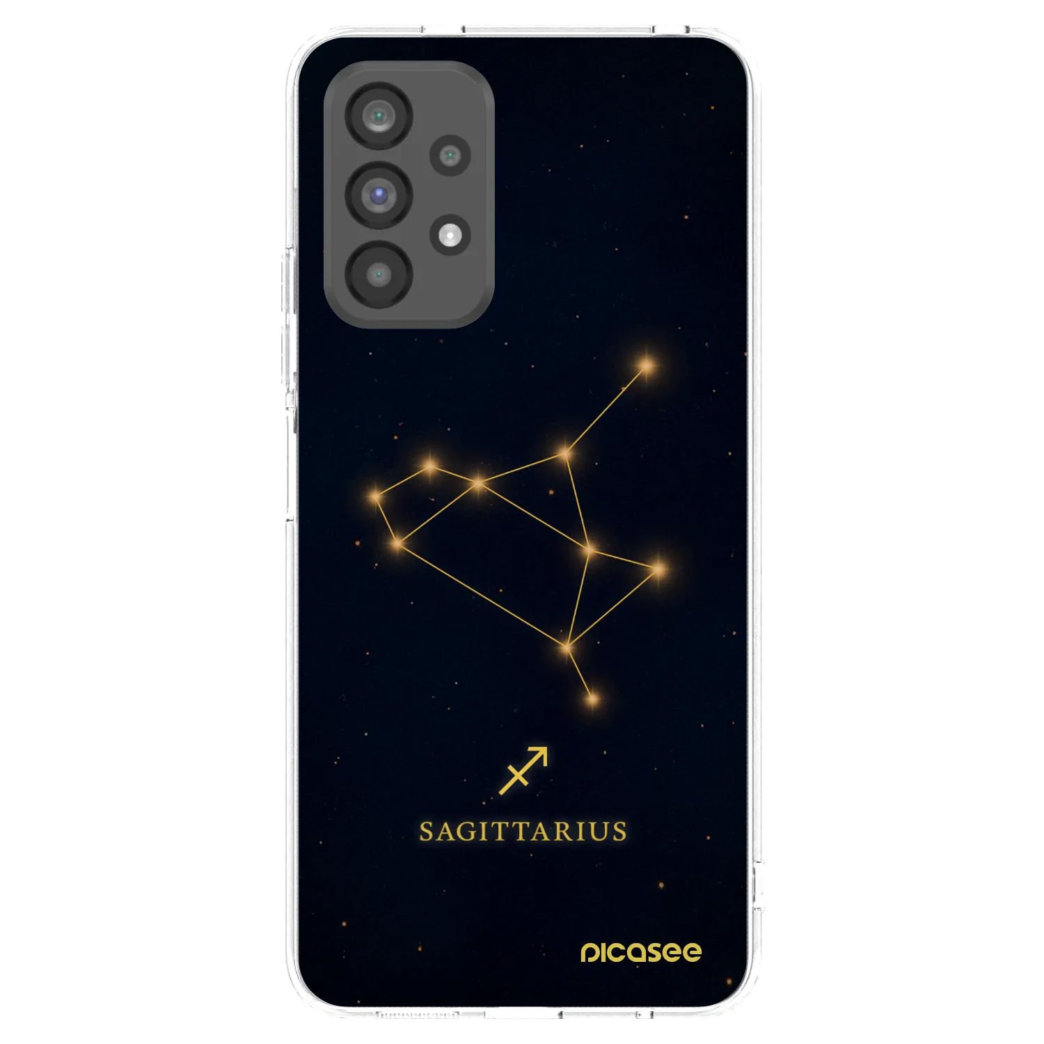 Picasee átlátszó szilikon tok az alábbi mobiltelefonokra Samsung Galaxy A73 5G - SAGITTARIUS