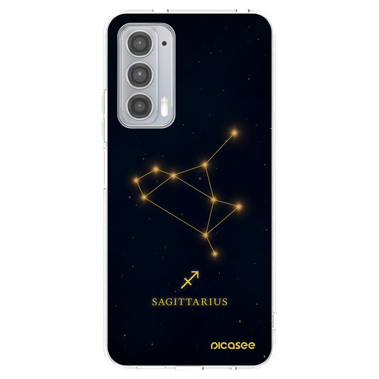 Picasee átlátszó szilikon tok az alábbi mobiltelefonokra Motorola Edge 20 - SAGITTARIUS