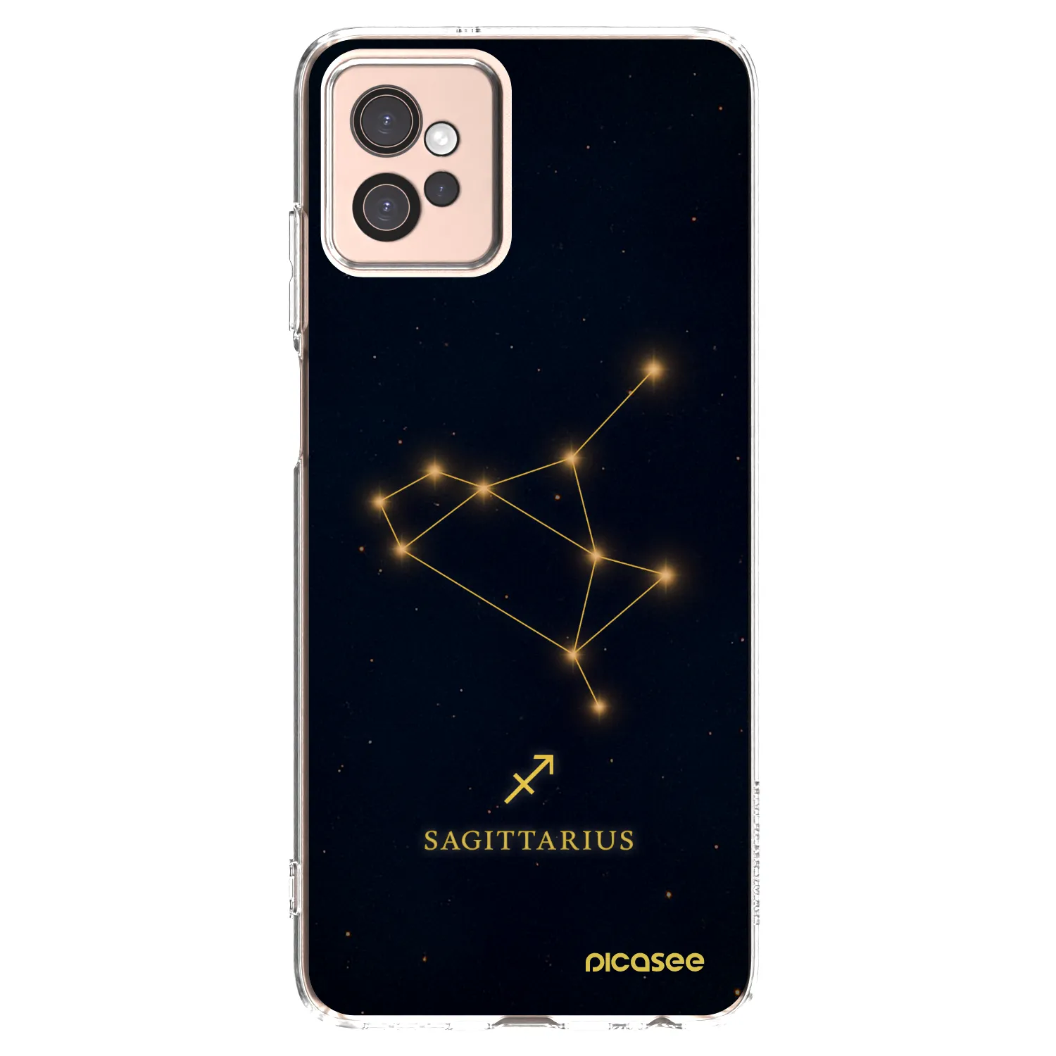 Picasee átlátszó szilikon tok az alábbi mobiltelefonokra Motorola Moto G32 - SAGITTARIUS