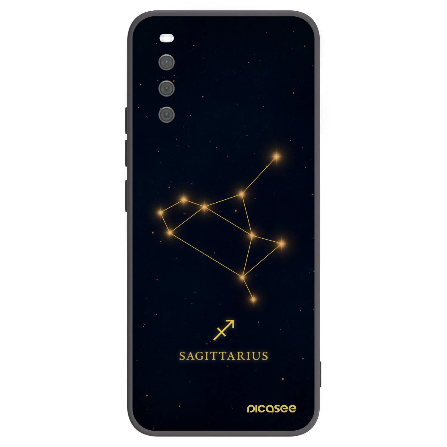 Picasee fekete szilikon tok az alábbi mobiltelefonokra Sony Xperia 10 III - SAGITTARIUS