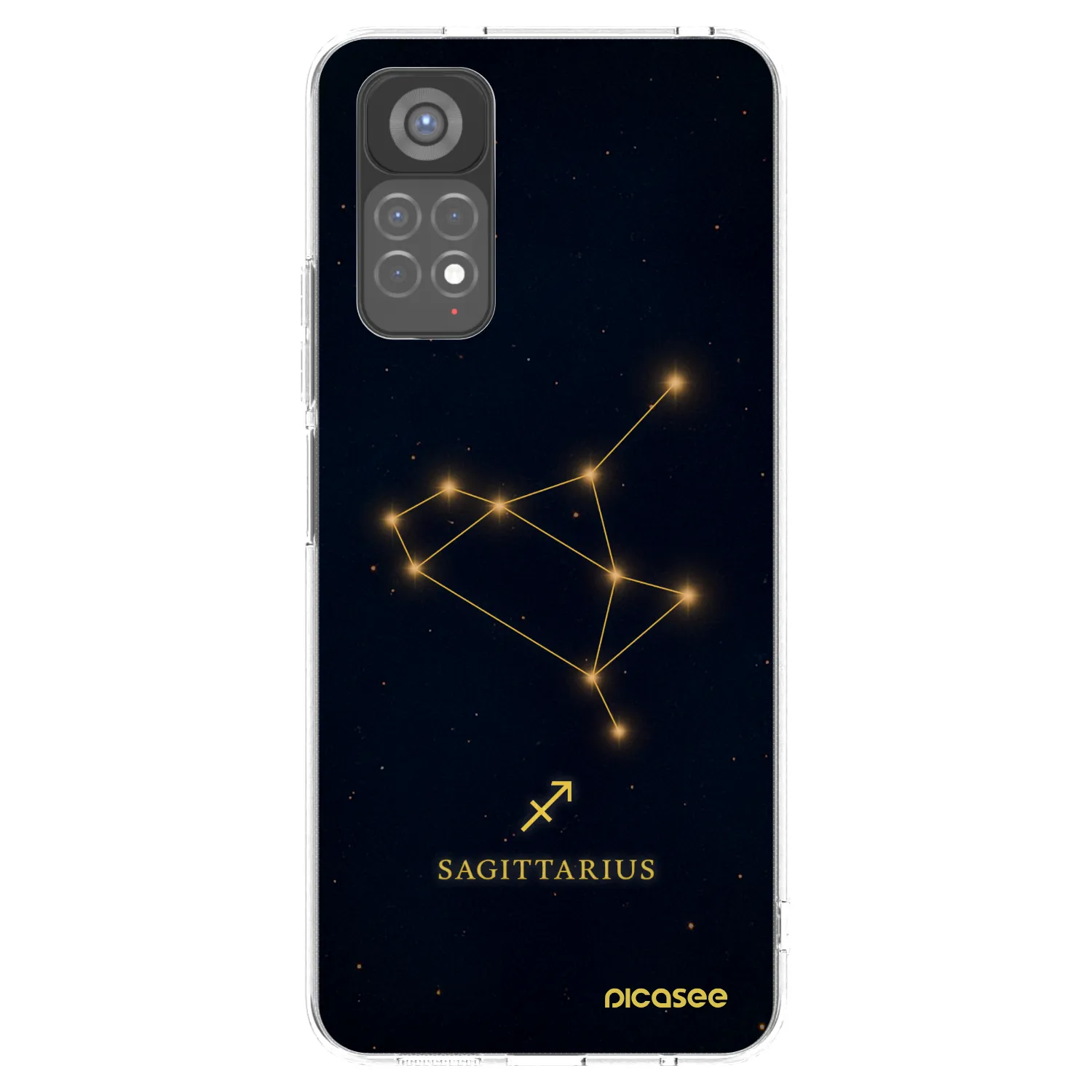 Picasee átlátszó szilikon tok az alábbi mobiltelefonokra Xiaomi Redmi Note 11S 5G - SAGITTARIUS