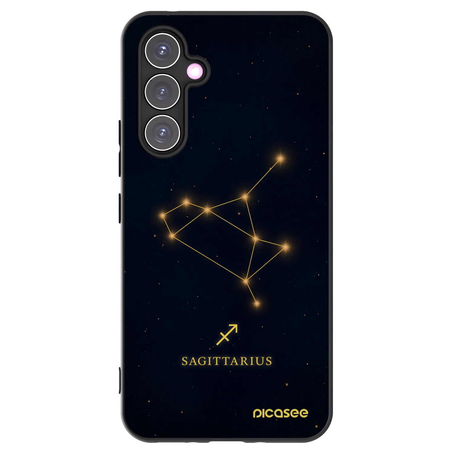 Picasee fekete szilikon tok az alábbi mobiltelefonokra Samsung Galaxy A54 5G A546B - SAGITTARIUS