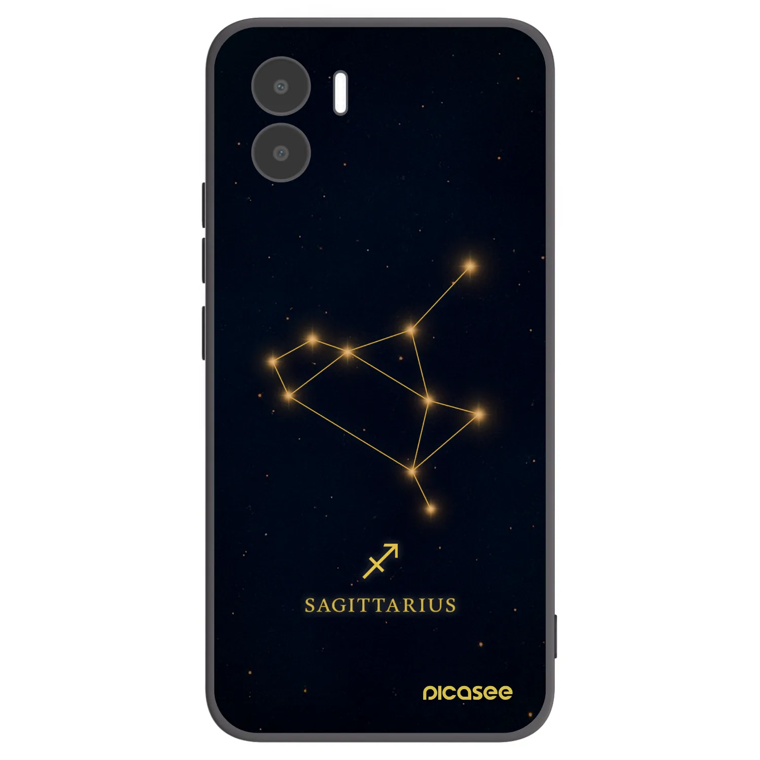 Picasee fekete szilikon tok az alábbi mobiltelefonokra Xiaomi Redmi A2 - SAGITTARIUS