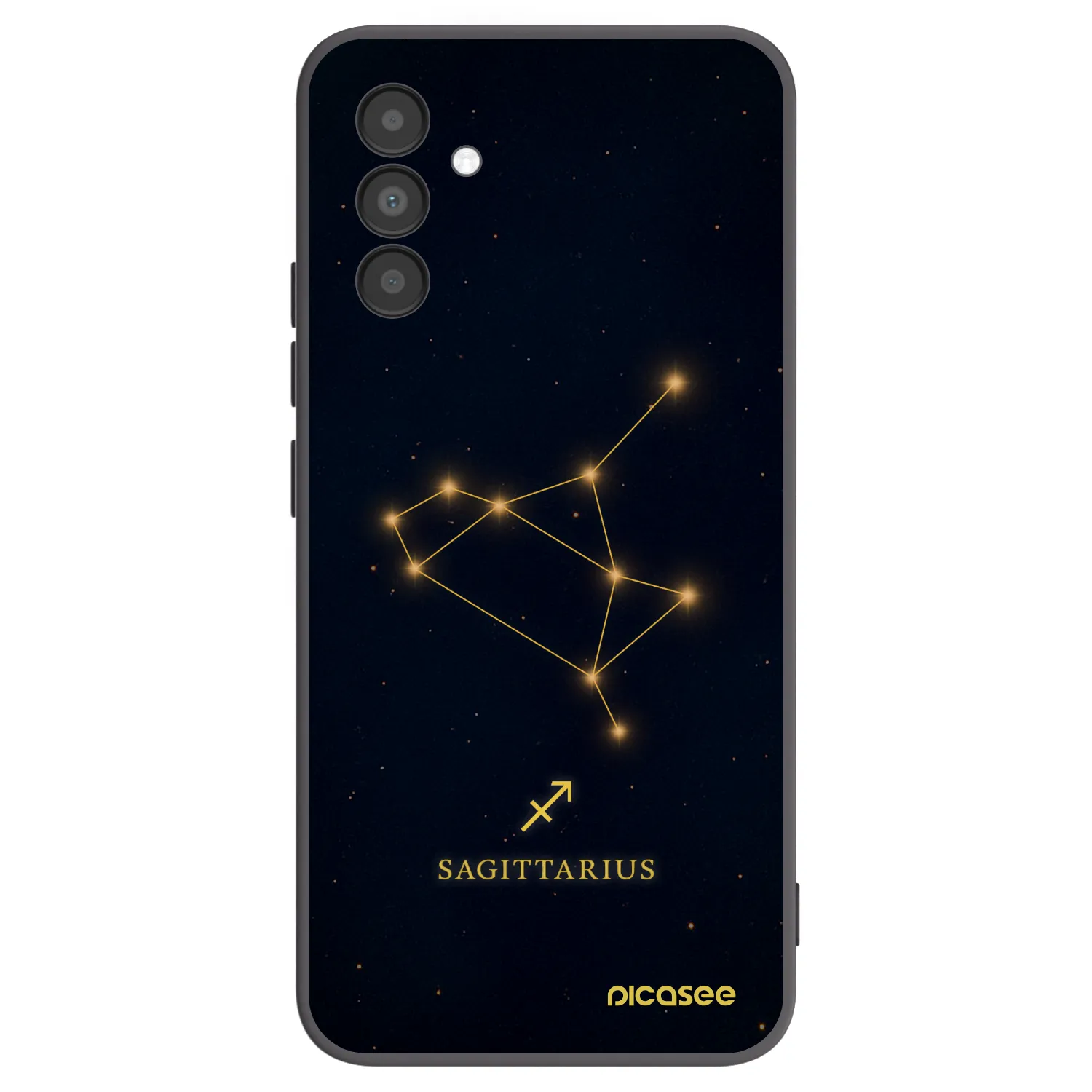 Picasee fekete szilikon tok az alábbi mobiltelefonokra Samsung Galaxy A04s A047F - SAGITTARIUS