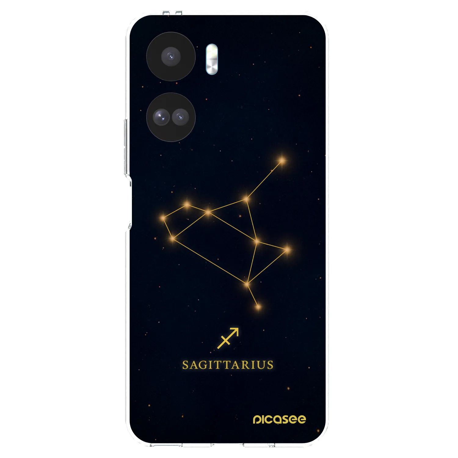 Picasee átlátszó szilikon tok az alábbi mobiltelefonokra Honor 90 Lite 5G - SAGITTARIUS