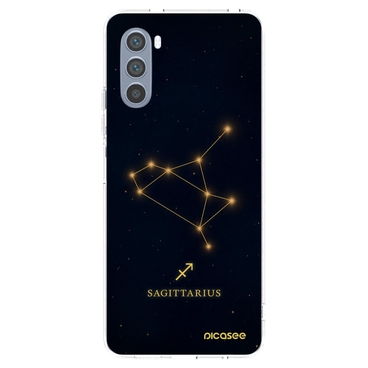 Picasee átlátszó szilikon tok az alábbi mobiltelefonokra Motorola Moto G62 - SAGITTARIUS