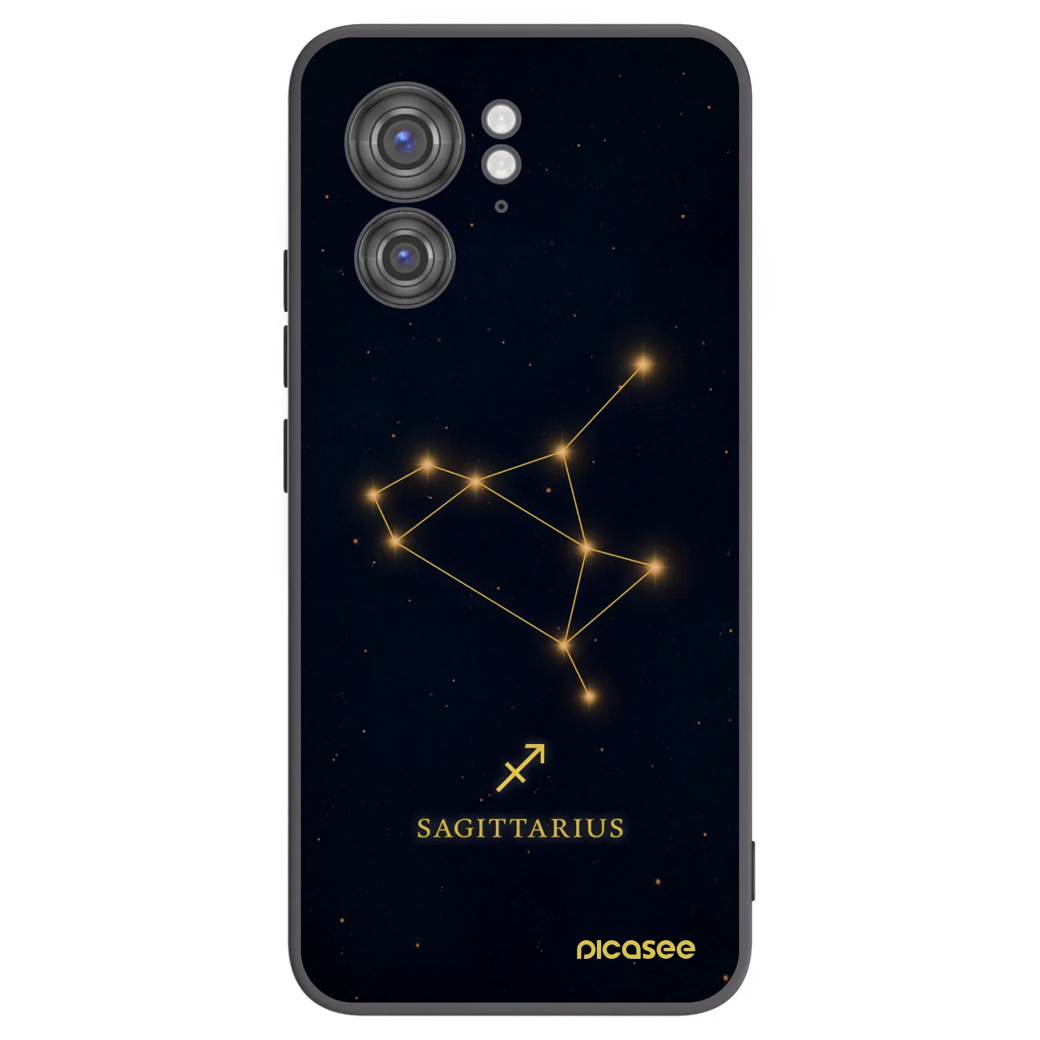 Picasee fekete szilikon tok az alábbi mobiltelefonokra Motorola Edge 40 - SAGITTARIUS