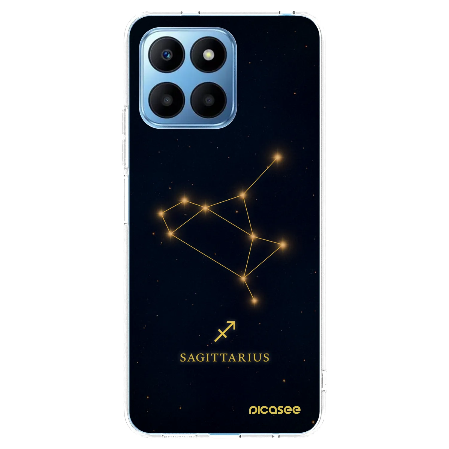 Picasee átlátszó szilikon tok az alábbi mobiltelefonokra Honor 70 Lite - SAGITTARIUS