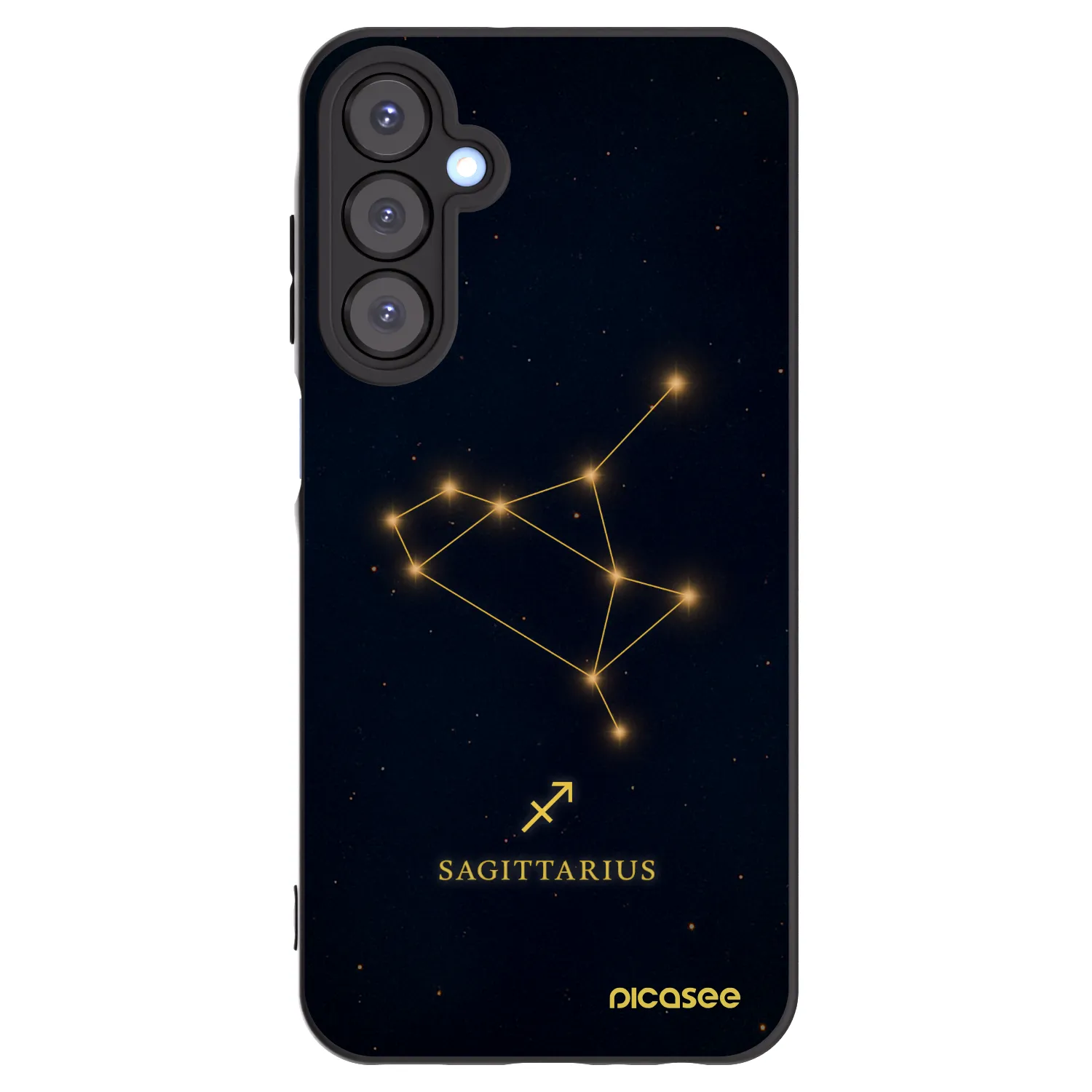 Picasee fekete szilikon tok az alábbi mobiltelefonokra Samsung Galaxy A25 A256B 5G - SAGITTARIUS