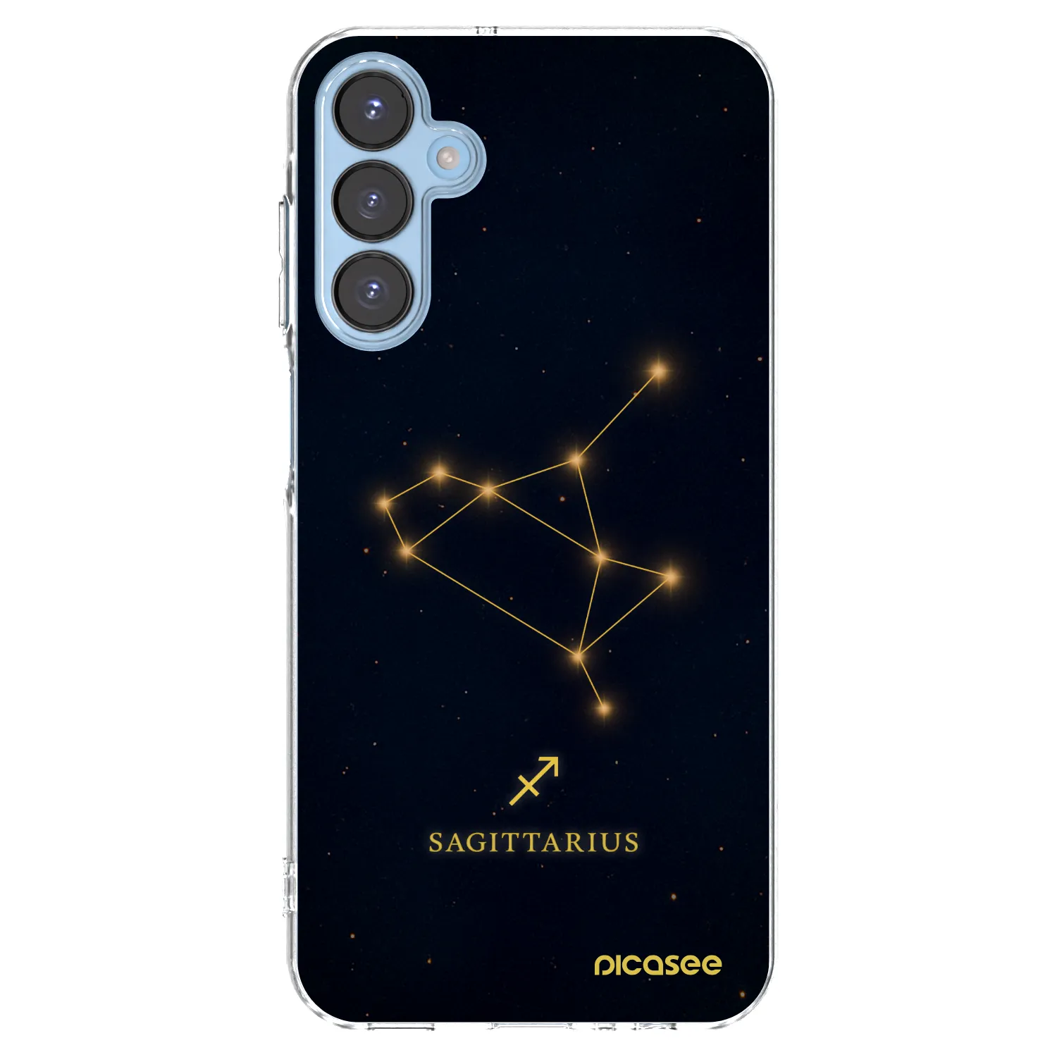 Picasee átlátszó szilikon tok az alábbi mobiltelefonokra Samsung Galaxy A15 A156B 5G - SAGITTARIUS