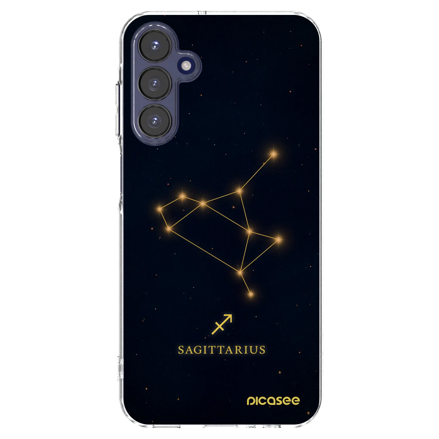 Picasee átlátszó szilikon tok az alábbi mobiltelefonokra Samsung Galaxy A15 A155F 4G - SAGITTARIUS