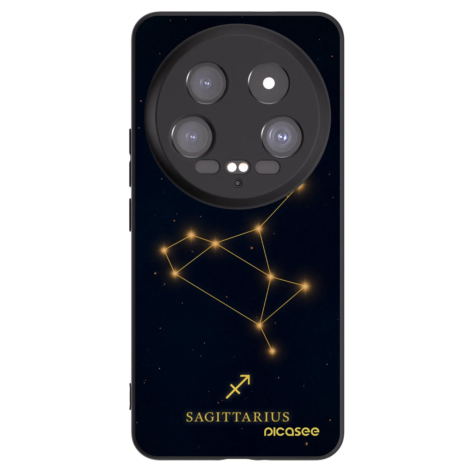 Picasee fekete szilikon tok az alábbi mobiltelefonokra Xiaomi 14 Ultra - SAGITTARIUS