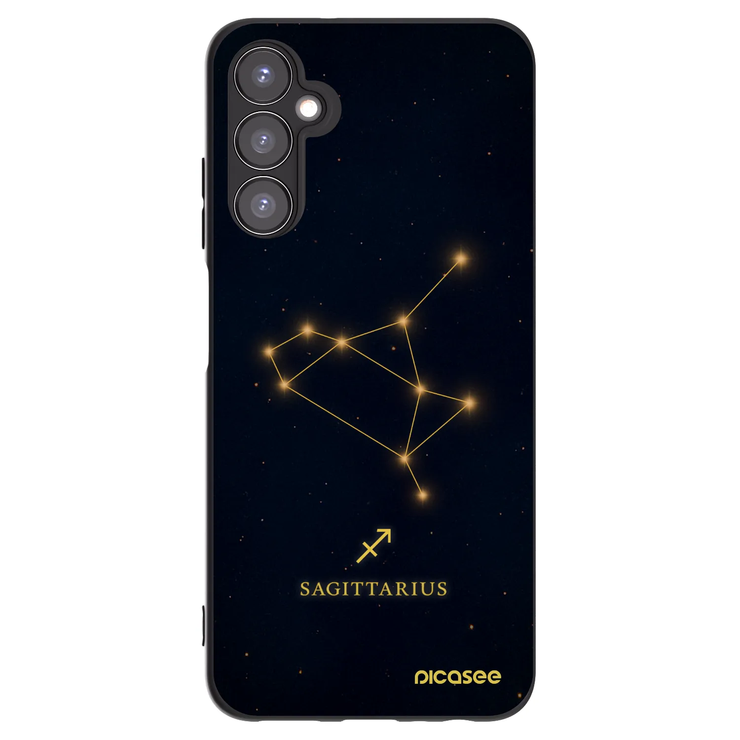 Picasee fekete szilikon tok az alábbi mobiltelefonokra Samsung Galaxy A05s A057G - SAGITTARIUS