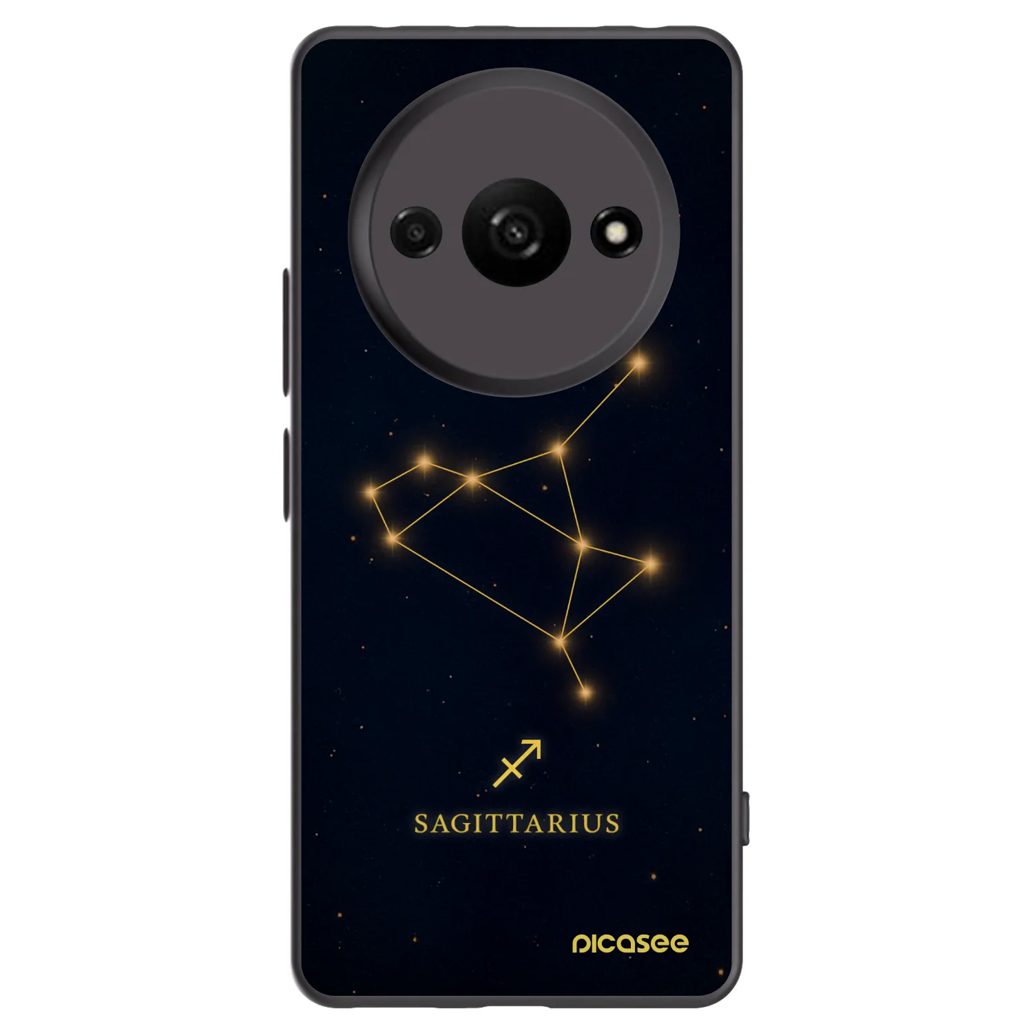 Picasee fekete szilikon tok az alábbi mobiltelefonokra Xiaomi Redmi A3 - SAGITTARIUS