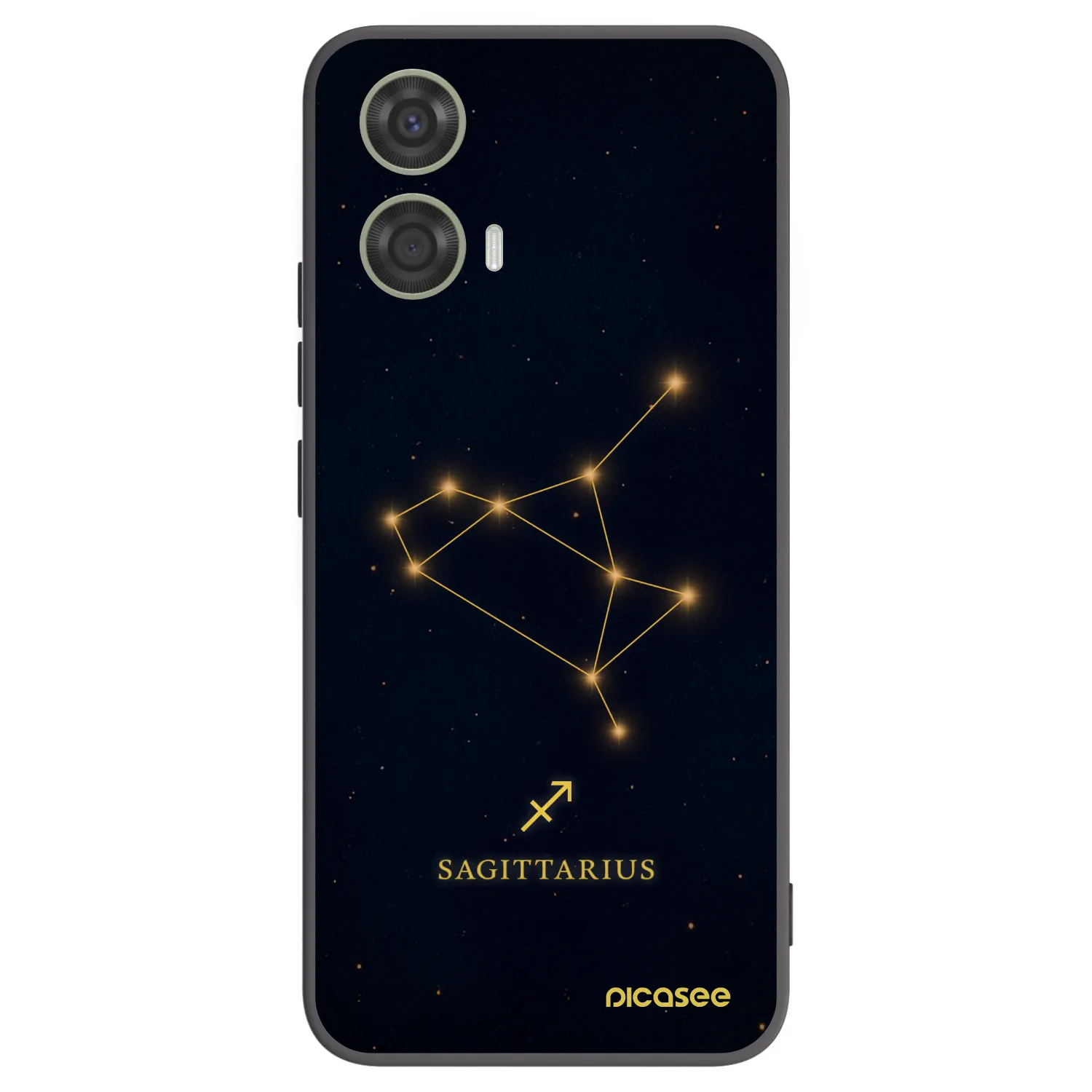 Picasee fekete szilikon tok az alábbi mobiltelefonokra Motorola Moto G24 - SAGITTARIUS