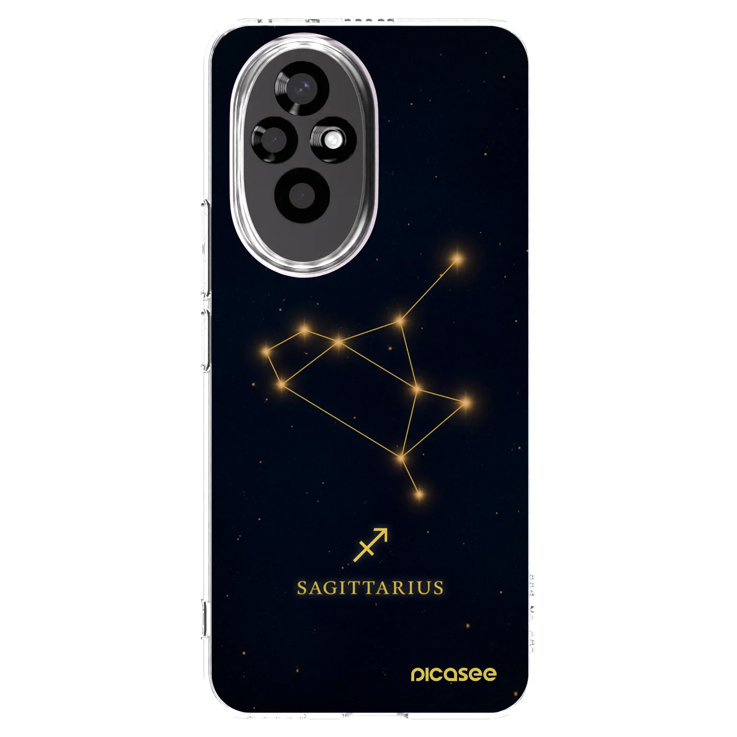 Picasee átlátszó szilikon tok az alábbi mobiltelefonokra Honor 200 5G - SAGITTARIUS