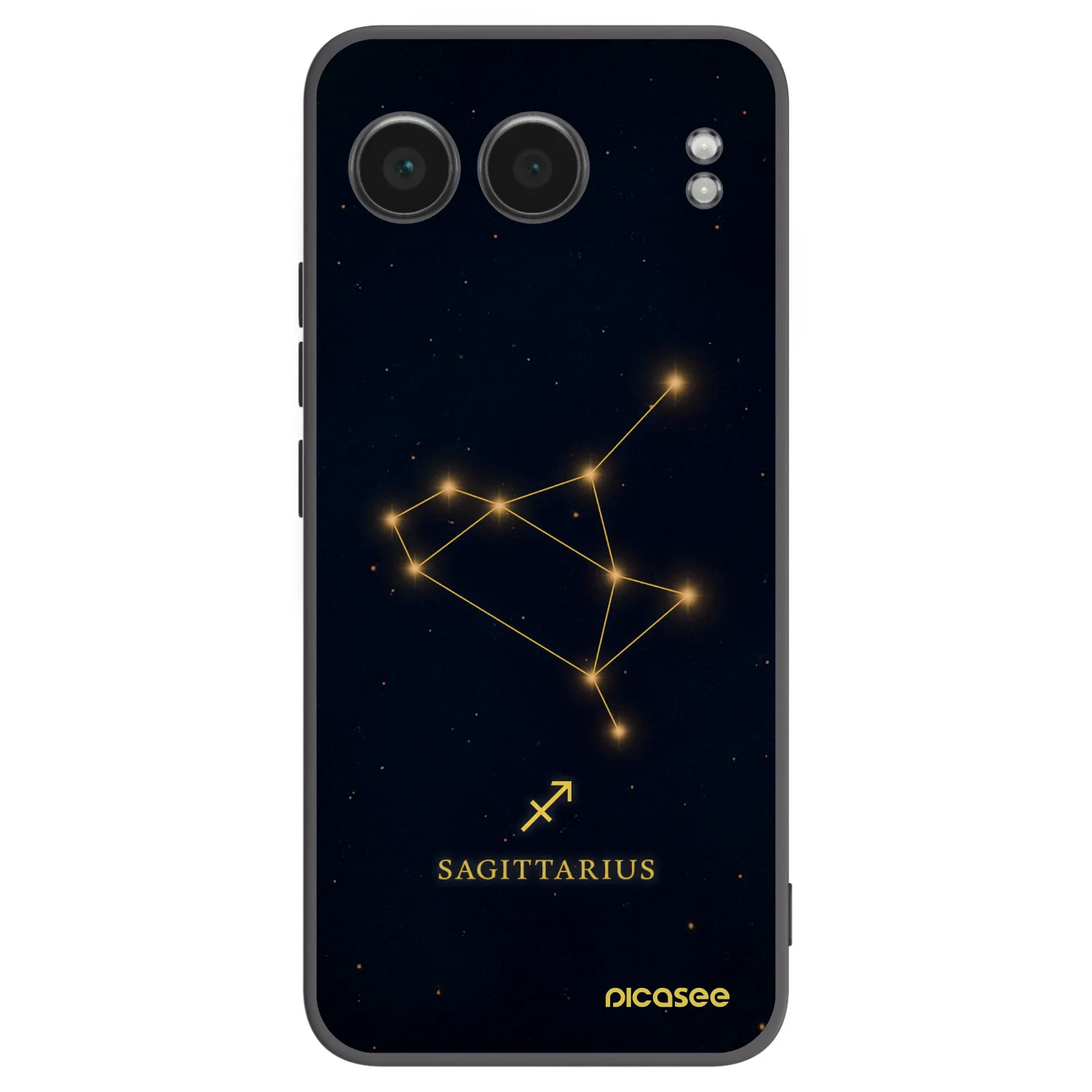 Picasee fekete szilikon tok az alábbi mobiltelefonokra OnePlus Nord 4 - SAGITTARIUS