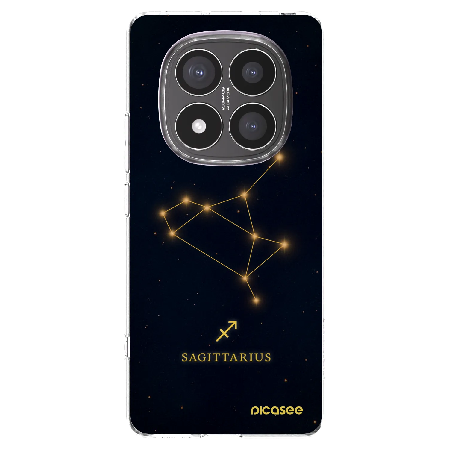 Picasee átlátszó szilikon tok az alábbi mobiltelefonokra Xiaomi Redmi Note 14 Pro+ 5G - SAGITTARIUS